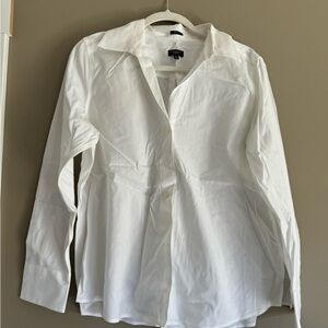 White Button-Up Shirt